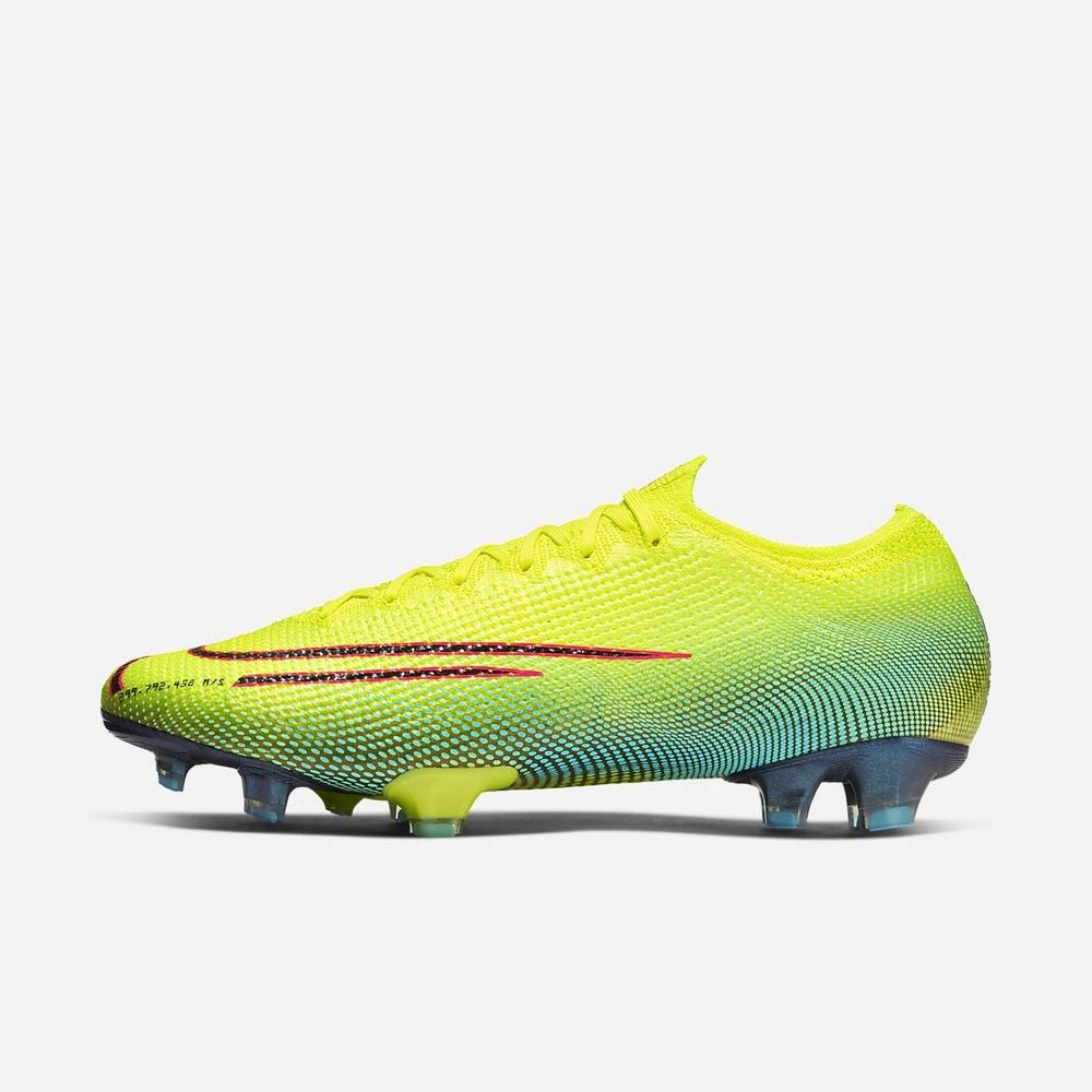 Crampon De Foot Nike Mercurial Vapor 13 Elite MDS FG Vert 1924-836 Lemon Venom/Aurora Green/Black Homme | EMD-03617295